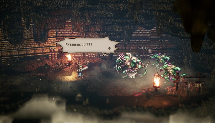 Octopath Traveller Part 102 The Twin Blades of Hornburg